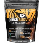 QUICKSURVIVE Voděodolný podpalovač QUICK SURVIVE balení 12 kusů – Sleviste.cz