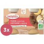 Babybio Jablko s kaštanovým pyré 2 x 130 g – Hledejceny.cz