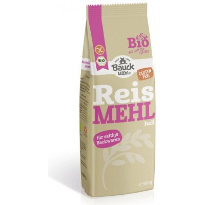 Bauckhof rýžová mouka Bauck světlá bio 0,5 kg – Hledejceny.cz