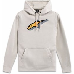 Alpinestars mikina QUICKNESS HOODIE bílá offwhite