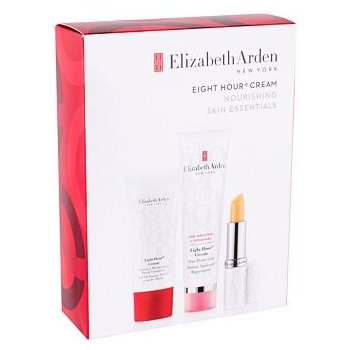 Elizabeth Arden Eight Hour Cream ochranný krém 50 ml + ochranný balzám na rty 14,8 ml + intenzivní krém na ruce 30 ml dárková sada