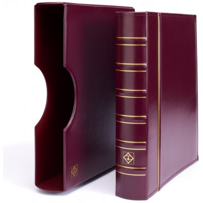 LEUCHTTURM Albové desky GRANDE CLASSIC s kazetou Modrá – Zboží Dáma