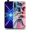 Pouzdro a kryt na mobilní telefon Honor Picasee silikonový černý obal pro Honor 9X - Nemysli tolik