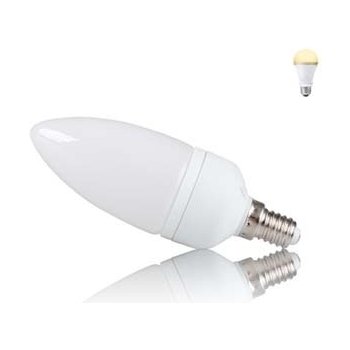 Inoxled LED žárovka E14 230V 2W 150lm Teplá bílá 60000h ECO 24SMD 3528 svíčko