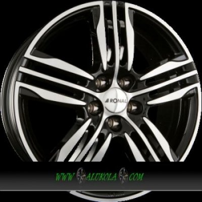 Ronal R57 7,5x19 5x112 ET33 black polished – Sleviste.cz