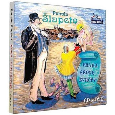 Patrola Šlapeto - Praha srdce Evropy CD/DVD