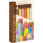 The Chocolate Čoko pastelky mléčné motiv zvířátka 100 g – Zboží Dáma