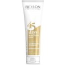 Revlon Revlonissimo 45 Days 2in1 For Golden Blondes šampon a kondicionér pro blond vlasy 275 ml