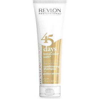 Revlon Revlonissimo 45 Days 2in1 For Golden Blondes šampon a kondicionér pro blond vlasy 275 ml