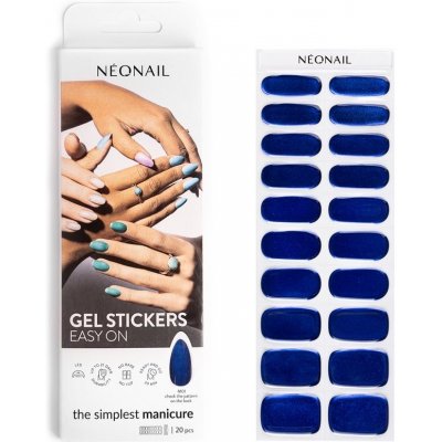 NeoNail Easy On Gel Stickers nálepky na nehty odstín M01 20 ks – Hledejceny.cz