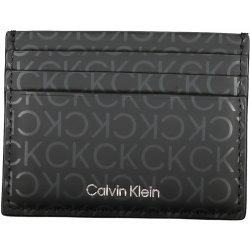 Calvin Klein Rubberized Cardholder 6Cc K50K511256 Uv Mono Black 0GL