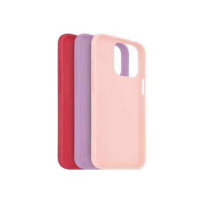 FIXED Story pro Apple iPhone 13 Pro FIXST-793-3SET1 červený/růžový/fialový