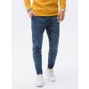 Pánské džíny Ombre Clothing pánské jogger kalhoty Jonatras modrá P1027