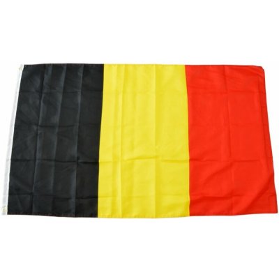 Vlajka, polyester, oboustranný potisk, Belgie, 150x90cm – Hledejceny.cz
