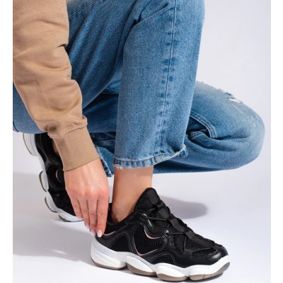 Stylové sneakersy k2018102ne černé
