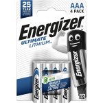 Energizer Lithium AAA 4ks 639171 – Zboží Živě