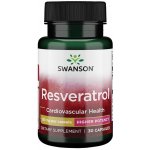 Swanson Resveratrol 250 mg 30 kapslí – Sleviste.cz