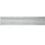 Alcadrain AP4- Přelivový rošt s protiskluzem, 35 x 195 x 1000mm AP4-195-1000