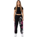 Dámské tepláky Flowers Loose Joggers schwarz – Hledejceny.cz