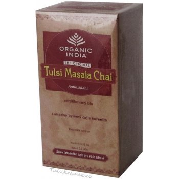 Organic India Tulsi Masala Chai Bio 25 sáčků