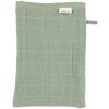 Mycí houba a žínka Trixie Baby Muslin washcloths Bliss Olive 2 ks