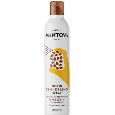 Mantova Olej ve spreji lněný 200 ml – Hledejceny.cz