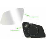 Sklo levého zpětného zrcátka BMW 4 (F32/F33) | 2/2013 a výše | vyhřívané | 5901532779233 | Zboží Auto