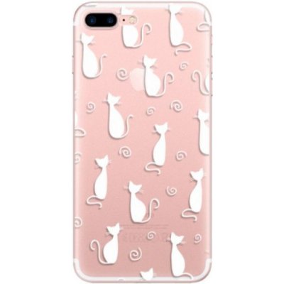 iSaprio Cat pattern 05 - white Apple iPhone 7 Plus / 8 Plus – Hledejceny.cz