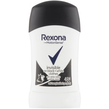 Rexona Motionsense Invisible Black + White deostick 40 ml