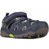 Dětské trekové boty Merrell Hydro Hiker Sandal J modrá/zelená