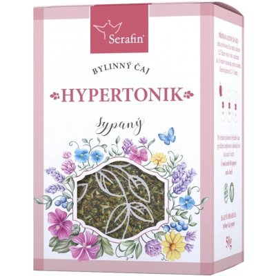 Serafin Hypertonik bylinný čaj sypaný 50 g – Zbozi.Blesk.cz