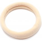 Pružná jednobarevná gumička do vlasů - 4 barvy Barva: hnědá – Sleviste.cz