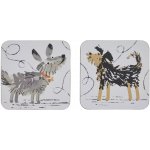 Ulster Weavers Korkové podložky Dog days 10,5x10,5cm 4 ks – Zbozi.Blesk.cz