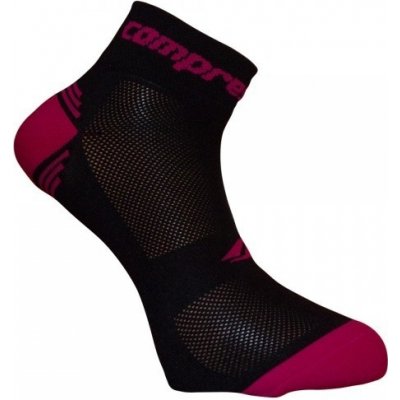 Compressox CSX-BIKE BLACK funkční ponožky Fuchsia