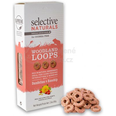 Supreme Petfoods Selective Naturals Snack Woodland Loops 80 g – Zbozi.Blesk.cz