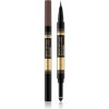 Tužka na obočí Eveline Cosmetics Brow Art Duo oboustranná tužka na obočí Dark 8 g
