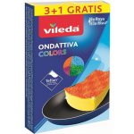 Vileda 149470 Color Edition Pur Active houbička střední 3+1 ks – Zboží Mobilmania