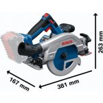 Bosch GKS 18V-57-2 GX Professional 0 601 6C1 001 – Hledejceny.cz