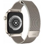 UNIQ strap Dante Apple Watch Series 4/5/6/7/SE 38/40/41mm. Stainless Steel starlight UNIQ-41MM-DANSLGT – Zboží Živě