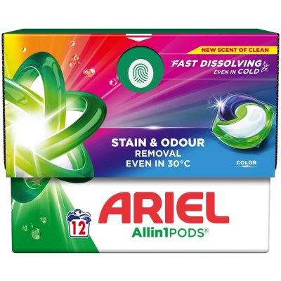 Ariel Stain Odour kapsle Color 12 PD – Zboží Mobilmania