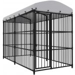 vidaXL Venkovní psí kotec se střechou 300 x 150 x 210 cm – Zboží Dáma