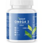Seniovit Rybí olej Omega 3 Citrus 90 ks – Hledejceny.cz