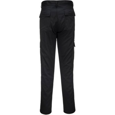 Portwest Kalhoty Combat Slim Fit C711 do pasu POR-C711BKR Černá – Zboží Mobilmania