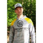 Sportex dres s dlouhým rukávem UPF 50 žlutá šedá – Zboží Dáma