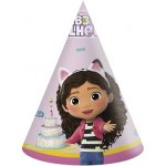 Procos Čepičky papírové Gabby´s Dollhouse 6 ks – Zboží Dáma