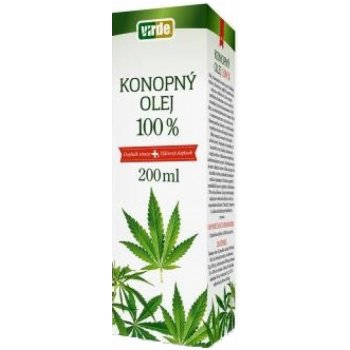 Virde konopný olej 100% 200 ml