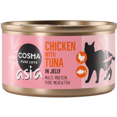 Cosma Thai Asia v želé Kuře s tuňákem v želé 6 x 100 g – Zbozi.Blesk.cz