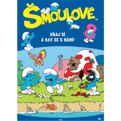 Šmoulové 8: Hraj si a bav se s námi DVD