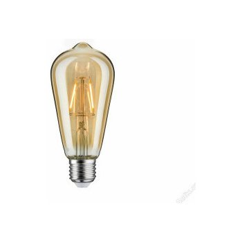 Paulmann LED žárovka Rustika ST64 2,5W E27 zlatá 230V Teplá bílá