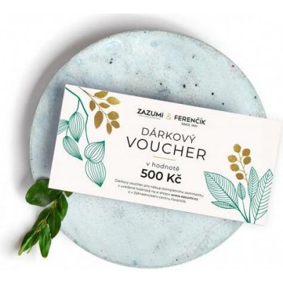 Dárkový voucher ZAZUMi a Ferenčík na 500 Kč – Sleviste.cz